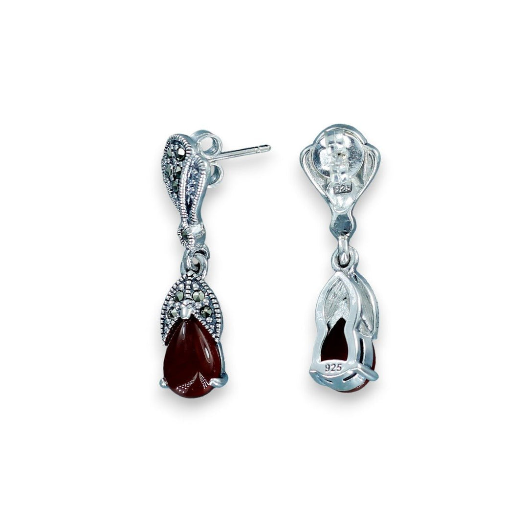 Taraash 925 Sterling Silver Drop Earrings For Women - Taraash