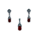 Taraash 925 Sterling Silver Drop Jewellery Set For Women - Taraash