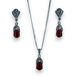 Load image into Gallery viewer, Taraash 925 Sterling Silver Drop Jewellery Set For Women - Taraash
