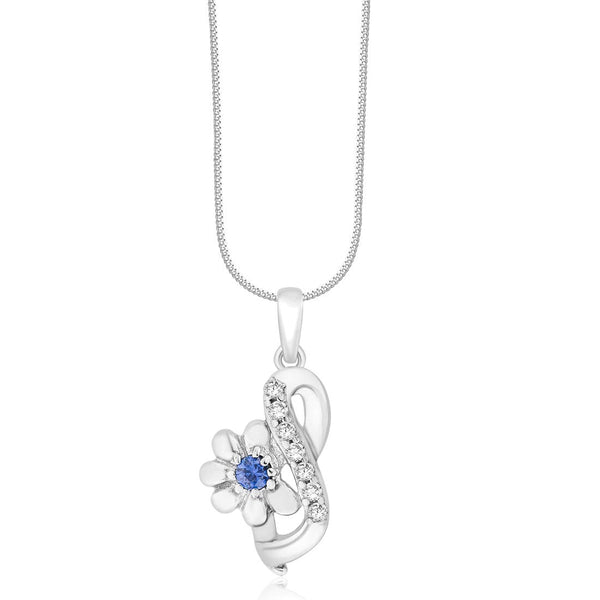 Taraash 925 Sterling Silver Elegant Design Combo Pendant With Chain For Women COMBO PDCH 158 - Taraash