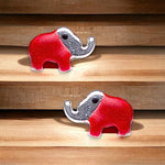 Load image into Gallery viewer, Taraash 925 Sterling Silver Elephant Enamel Stud Earrings For Girls - Taraash
