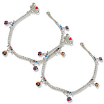 Load image into Gallery viewer, Taraash 925 Sterling Silver Enamel Designer Anklets For Women - Taraash

