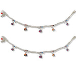 Load image into Gallery viewer, Taraash 925 Sterling Silver Enamel Designer Anklets For Women - Taraash
