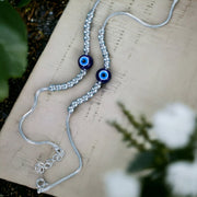 Taraash 925 Sterling Silver Evil Eye Anklet For Babies - Taraash