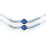 Taraash 925 Sterling Silver Evil Eye Anklet For Babies - Taraash
