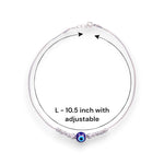 Load image into Gallery viewer, Taraash 925 Sterling Silver Evil Eye Anklet For Women - Taraash