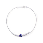 Load image into Gallery viewer, Taraash 925 Sterling Silver Evil Eye Anklet For Women - Taraash
