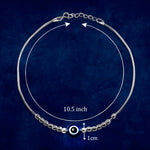 Load image into Gallery viewer, Taraash 925 Sterling Silver Evil Eye Anklet For Women - Taraash