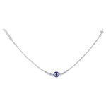Load image into Gallery viewer, Taraash 925 Sterling Silver Evil Eye Anklet For Women - Taraash