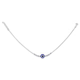 Taraash 925 Sterling Silver Evil Eye Anklet For Women - Taraash