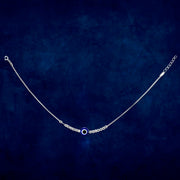 Taraash 925 Sterling Silver Evil Eye Anklet For Women - Taraash
