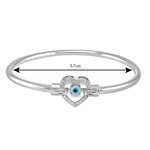 Load image into Gallery viewer, Taraash 925 Sterling Silver Evil Eye Bangle For Women - Taraash