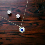 Load image into Gallery viewer, Taraash 925 Sterling Silver Evil Eye Jewellery Set For Women - Taraash
