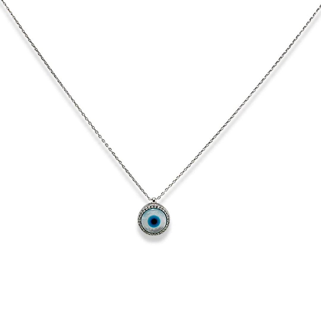 Taraash 925 Sterling Silver Evil Eye Necklace For Women - Taraash
