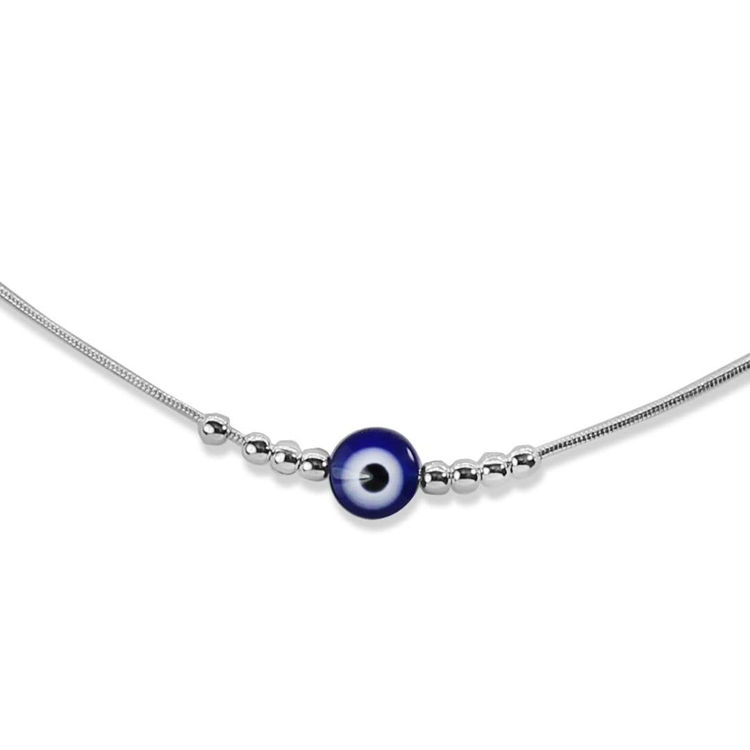 Taraash 925 Sterling Silver Evil eye Payal For Women - Taraash