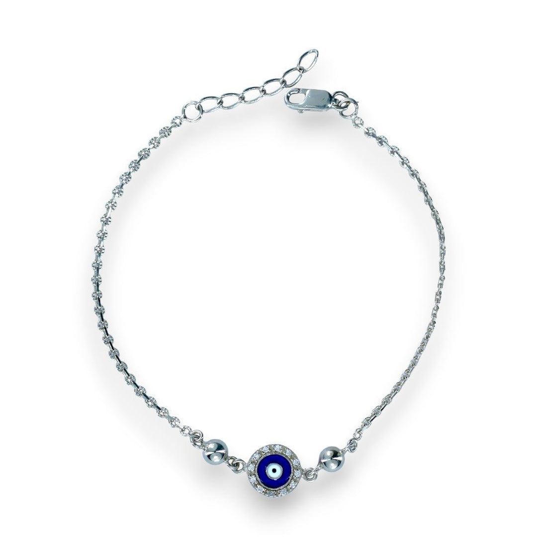 Taraash 925 Sterling Silver Evil Eye Rakhi - Taraash