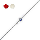 Taraash 925 Sterling Silver Evil Eye Rakhi - Taraash