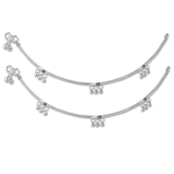 Taraash 925 Sterling Silver Fancy Anklets For Women - Taraash