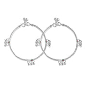 Taraash 925 Sterling Silver Fancy Anklets For Women - Taraash