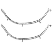 Taraash 925 Sterling Silver Fancy Anklets For Women - Taraash