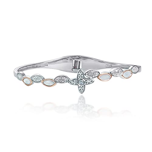 Taraash 925 Sterling Silver Fancy Bangle Kada For Women - Taraash