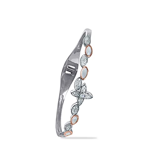 Taraash 925 Sterling Silver Fancy Bangle Kada For Women - Taraash