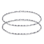 Load image into Gallery viewer, Taraash 925 Sterling Silver Fancy Chain Anklets For Women SDS5010H - Taraash
