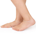 Load image into Gallery viewer, Taraash 925 Sterling Silver Fancy Chain Anklets For Women SDS5010H - Taraash
