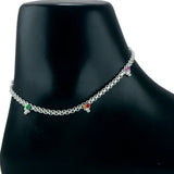 Taraash 925 Sterling Silver Fancy Payal / Anklet For Women - Taraash