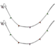 Taraash 925 Sterling Silver Fancy Payal / Anklet For Women - Taraash