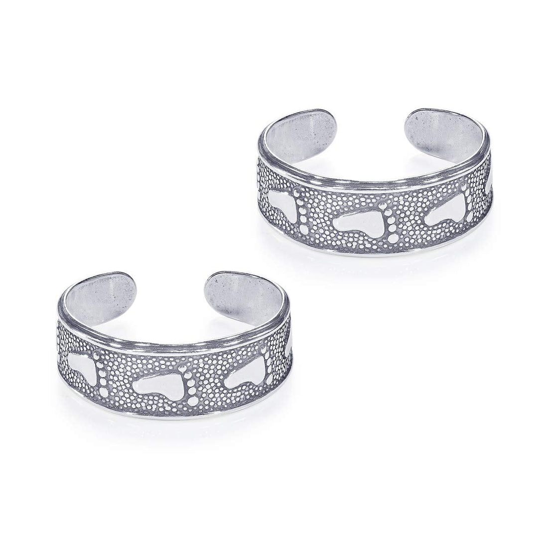 Taraash 925 Sterling Silver Feet Design Toe Ring For Women LR1149A - Taraash