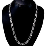 Taraash 925 Sterling Silver Figaro Chain For Men | Neckchain - Taraash