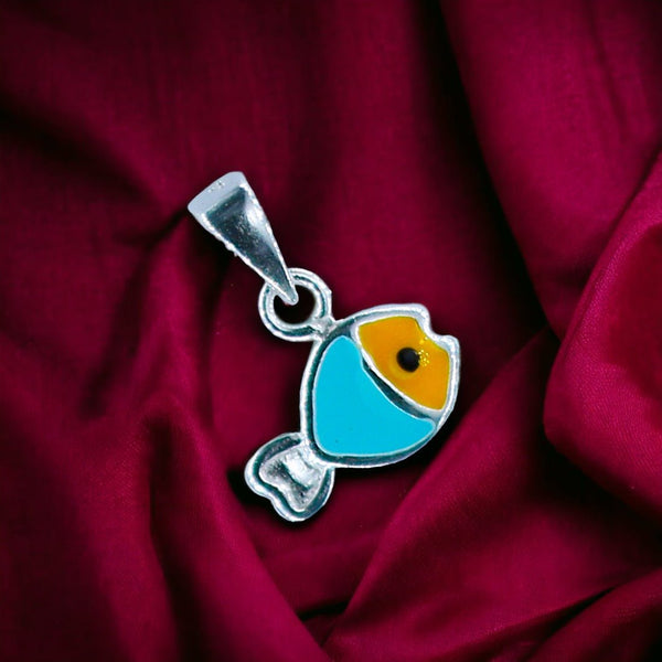 Taraash 925 Sterling Silver Fish Pendant Set For Girls - Taraash