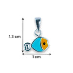 Load image into Gallery viewer, Taraash 925 Sterling Silver Fish Pendant Set For Girls - Taraash