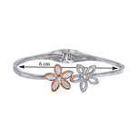 Load image into Gallery viewer, Taraash 925 Sterling Silver Floral Bangle For Women - Taraash