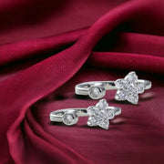 Taraash 925 Sterling Silver Floral Chandi Bichiya Gift For Women - Taraash