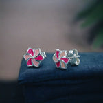 Load image into Gallery viewer, Taraash 925 Sterling Silver Floral Earrings For Kids - Taraash
