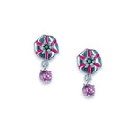 Load image into Gallery viewer, Taraash 925 Sterling Silver Floral Earrings For Kids - Taraash