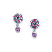 Taraash 925 Sterling Silver Floral Earrings For Kids - Taraash