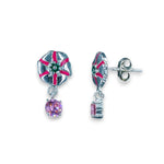 Load image into Gallery viewer, Taraash 925 Sterling Silver Floral Earrings For Kids - Taraash