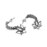 Taraash 925 Sterling Silver Floral Earrings For Women | Antique Earring - Taraash