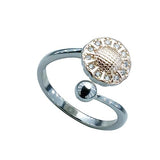 Taraash 925 Sterling Silver Floral Finger Ring For Women - Taraash