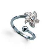 Taraash 925 Sterling Silver Floral Finger Ring For Women - Taraash