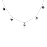 Taraash 925 Sterling Silver Floral Necklace For Women - Taraash
