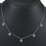 Taraash 925 Sterling Silver Floral Necklace For Women - Taraash