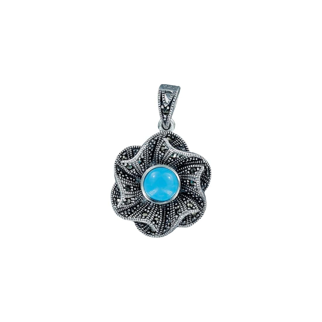 Taraash 925 Sterling Silver Floral Pendant For Women - Taraash