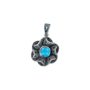 Taraash 925 Sterling Silver Floral Pendant For Women - Taraash