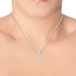 Load image into Gallery viewer, Taraash 925 Sterling Silver Floral Shape Combo Pendant With Chain For Women COMBO PDCH 160 - Taraash