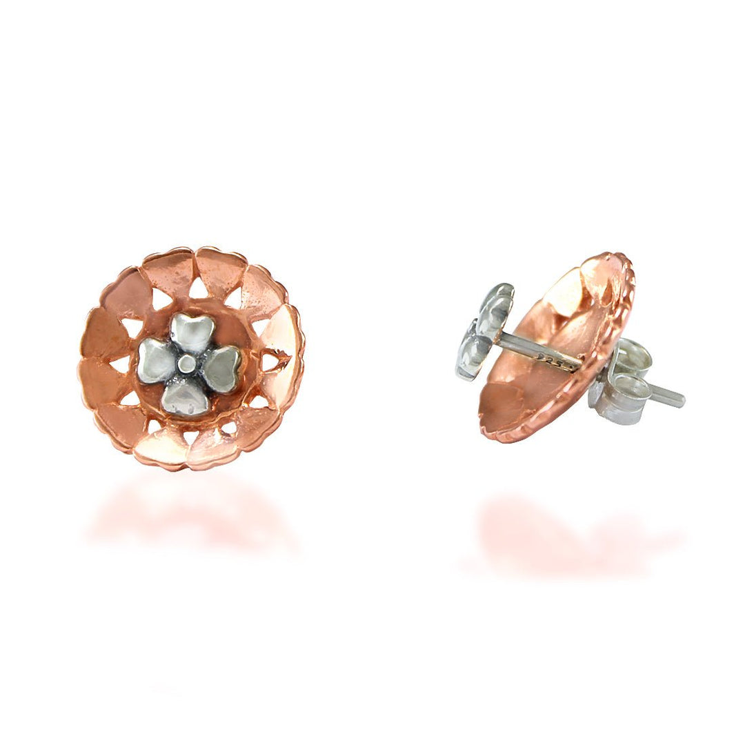 Taraash 925 Sterling Silver Floral Stud | Stud | Earrings For Women - Taraash