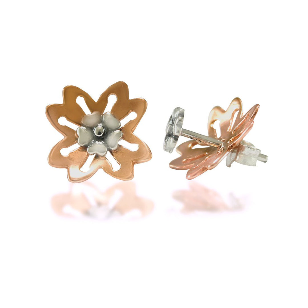 Taraash 925 Sterling Silver Floral Studs | Stud | Earrings For Women - Taraash